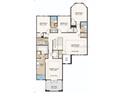 Second floor plan with a primary suite, bedrooms, bathrooms, and a game room at 8550 Big Dipper Dr, Sarasota, FL 34241