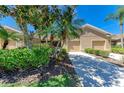 Well-maintained single-Gathering homes with neatly manicured lawns and tropical landscaping at 9121 Stone Harbour Loop, Bradenton, FL 34212