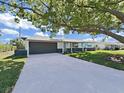 Charming single-story home with a well-manicured lawn and two-car garage at 7797 Barry Ct, Seminole, FL 33772