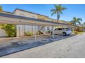 Assigned carport parking is provided for residents at 2839 Swifton Dr # 28, Sarasota, FL 34231