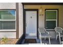 Charming entryway with chairs, a welcome mat, and natural light at 3718 59Th Ave W # 3718, Bradenton, FL 34210