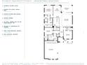 Detailed floor plan showcases the layout of this spacious home and its luxurious features at 17916 Palmiste Dr, Bradenton, FL 34202