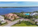 Gorgeous waterfront property with community pool, lush landscaping, and beautiful water views at 1294 Riverscape St # D, Bradenton, FL 34208