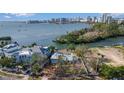 Picturesque waterfront property with a private pool and stunning bay views at 1479 Bay Point Dr, Sarasota, FL 34236
