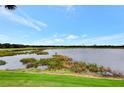 Scenic water view overlooking lush green grass and a tranquil lake landscape at 7705 Grand Estuary Trl # 206, Bradenton, FL 34212