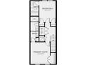 Second floor plan showing the primary suite and other bedrooms at 16622 San Nicola Pl, Bradenton, FL 34211
