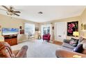 Inviting living area with open floor plan and lots of natural light at 2267 Pueblo Ln # V40, Sarasota, FL 34231