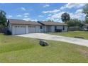 Charming single story home featuring an attached two car garage and well maintained lawn at 2716 81St E Ave, Ellenton, FL 34222