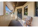 Inviting condo patio featuring a cozy seating area, perfect for relaxing outdoors at 5736 Ashton Lake Dr, Sarasota, FL 34231