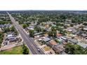 An aerial view highlights this charming single story house within a residential neighborhood near main thoroughfares at 7141 37Th N Ave, St Petersburg, FL 33710