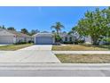 Charming single-story home with a well-maintained lawn, palm trees, and a two-car garage at 4604 9Th E Ave, Bradenton, FL 34208