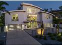 Modern architectural home boasts clean lines, impact windows and three-car garage at 1365 Harbor Dr, Sarasota, FL 34239