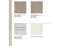 Selections include carpet, floor tile, cabinet, and quartz options at 15140 Cuzcorro Ct, Nokomis, FL 34275