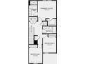 Floorplan displaying the layout of the second floor, bedrooms, and bathrooms at 15169 Cuzcorro Ct, Nokomis, FL 34275
