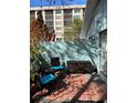 Outdoor patio area with comfortable seating, perfect for relaxation at 170 Roosevelt Dr # 5, Sarasota, FL 34236