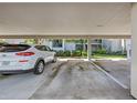 Assigned covered parking space available for your convenience at the condo building at 18114 Gawthrop Dr # 402, Bradenton, FL 34211