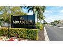 Mirabella community entrance sign surrounded by manicured landscaping at 1503 Calle Grand St, Bradenton, FL 34209
