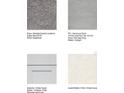 New home construction finishes including carpet, tile, cabinet, and counter selections at 15184 Cuzcorro Ct, Nokomis, FL 34275