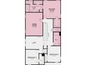 Second-floor floor plan featuring a game room, loft, two suites, and two additional bedrooms at 8633 Snowfall St, Sarasota, FL 34241