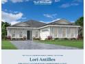 A charming one-story home featuring a three car garage, well manicured yard, and ample windows at 17719 Palmiste Dr, Bradenton, FL 34202