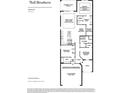 Rosehall floor plan featuring spacious bedrooms, bathrooms, kitchen and great room at 18845 Dayspring Pl, Venice, FL 34293