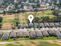 Residential neighborhood with golf course showcasing the property's location and community amenities at 6356 Mighty Eagle Way, Sarasota, FL 34241