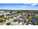An elevated view of a Gathering-friendly suburban neighborhood with houses and tree-lined streets at 4718 Arbor Gate Dr, Bradenton, FL 34203