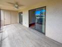 This screened lanai offers extra space and a seamless transition from the interior to the outdoors at 7500 40Th W Ave # 108, Bradenton, FL 34209