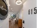 Inviting entryway featuring bright natural light and an open-concept layout at 5623 Midnight Pass Rd # 615, Sarasota, FL 34242