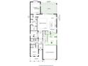 Open floor plan highlighting owner's suite, kitchen, great room, and a 2-car garage at 9164 Florida Rock Trl, Sarasota, FL 34240