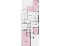 Detailed floorplan showcasing the layout of the home, including the primary suite, great room, and lanai at 3221 Vicenza Ct, Bradenton, FL 34211