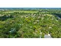 Neighborhood aerial view showcasing the surrounding trees, and community at 2061 Misty Sunrise Trl, Sarasota, FL 34240