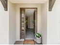 Welcoming foyer featuring a view of the open-concept living space at 3027 Formia Ct, Lakewood Ranch, FL 34211