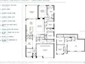 Detailed floor plan showcasing the layout of a spacious home with multiple bedrooms and living areas at 17723 Palmiste Dr, Bradenton, FL 34202