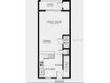 Detailed floor plan showcasing a flowing layout with a kitchen, dining area, great room, and lanai at 16646 San Nicola Pl, Bradenton, FL 34211