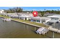 Waterfront community with private docks, boat lift and stunning water views, ideal for boating enthusiasts at 9822 Desoto Ct, Bradenton, FL 34210