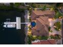 Exclusive waterfront residence, private dock, and a sparkling backyard pool at 801 3Rd E St, Palmetto, FL 34221