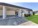 Spacious carport offering covered parking and protection from the elements at 3816 Blue Stone Way # 97, Sarasota, FL 34232