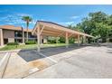 Assigned covered parking structure to keep your vehicle protected from the elements at 933 Sunridge Way # B5, Sarasota, FL 34234