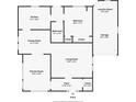 Detailed floorplan shows layout of kitchen, living room, bedroom, bathroom, and Florida Room at 17 Braden Castle Dr, Bradenton, FL 34208