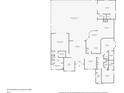 Detailed floor plan showcasing the layout of the home, including bedrooms, bathrooms, and living spaces at 2914 Dick Wilson Dr, Sarasota, FL 34240
