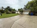 Charming single-story home with a well-maintained lawn and a long driveway at 4110 Longhorn Dr, Sarasota, FL 34233