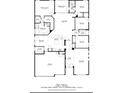 Detailed floorplan showcasing the layout of this spacious home, including room dimensions at 11324 77Th E St, Parrish, FL 34219
