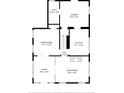 Detailed floor plan showcasing layout of the foyer, living room, dining room, kitchen, bathroom and laundry at 480 28Th N Ave, St Petersburg, FL 33704