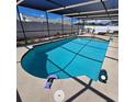 Enjoy the refreshing screened-in pool with plenty of room for lounging and relaxation in a private backyard oasis at 6406 16Th Avenue W Dr, Bradenton, FL 34209
