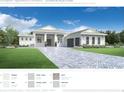 This home boasts stylish exterior finishes and a three-car garage at 8045 Nevis Run, Bradenton, FL 34202