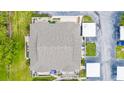 Aerial view of the roof, patio, courtyard, and carport of a single-Gathering attached home at 2915 29Th W Ave, Bradenton, FL 34205