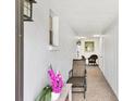 Inviting foyer with stylish furniture and décor, creating a warm and welcoming first impression at 3721 Somerville Dr # 1513, Sarasota, FL 34232