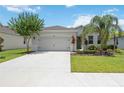 Charming home with a well manicured lawn and colorful landscaping at 13804 Woodbridge Ter, Lakewood Ranch, FL 34211