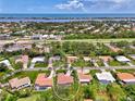 An elevated view of a beautiful neighborhood near the ocean at 227 Monet Dr, Nokomis, FL 34275